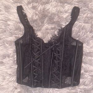 NWOT Victoria's Secret Dream Angels Unlined Lace Corset